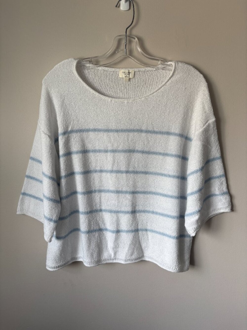 Gentle Fawn Kerrigan Striped Knit Pullover Sweater Medium M